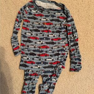 Posh Peanut 2 piece pajamas with Car Print
